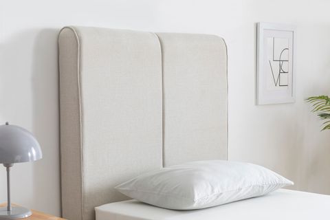 LUNA TOTE BAZA BAŞLIK YATAK SETİ, KREM, 100X200