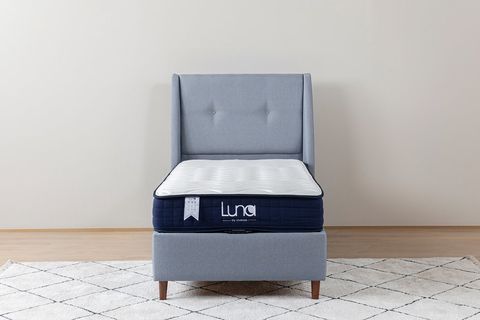 LUNA BUTTON BAZA VE BAŞLIK SETİ, GRİ, 90X190