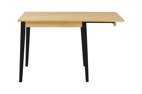 AVANOS MDF KATLANIR AHŞAP MUTFAK MASASI, 70X80 CM, NATUREL SİYAH