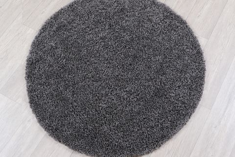 SHAGGY HALI, KOYU GRİ, 80X80