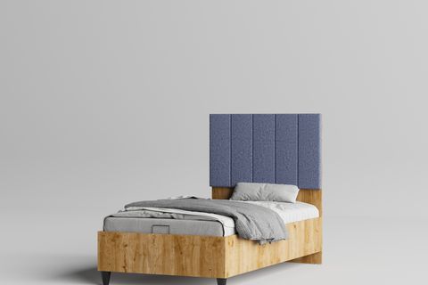 Başlıklı Bazalı karyola (100X200)