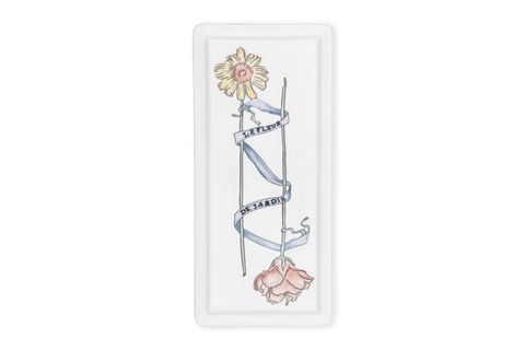 THE MİA LUV DİKDÖRTGEN SERVİS TABAĞI 35X16 CM