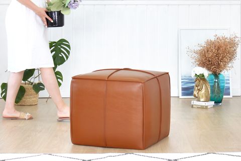 OTTOWEL DERİ PUF, TABA