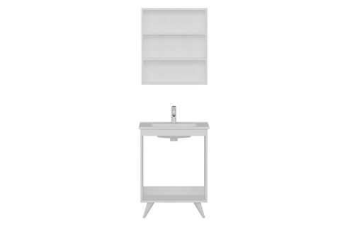 SANYA BANYO DOLABI 65CM AY2K 2K2A ETJ BEYAZ