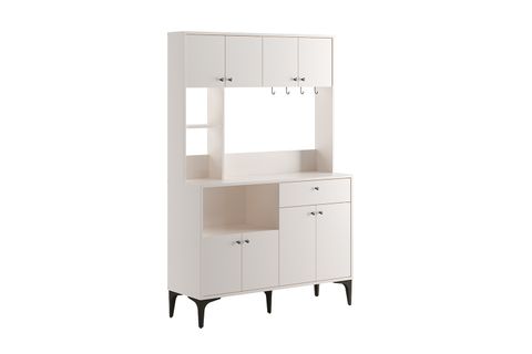 ÇETMEN COMFORT FLEX KAHVE KÖŞESİ 120 CM BEYAZ