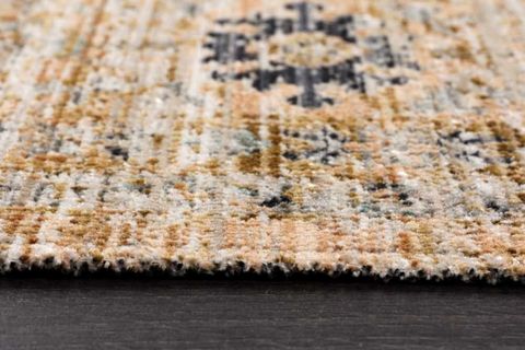 PERA HALI KARAMEL TURUNCU ESKİTME DESENLİ MODERN HALI FMRT05 238X305 CM