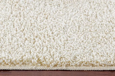 EUROBANO HOME KREM SHAGGY KIVIRCIK HALI KAYMAZ TABANLI İKİLİ SET BANYO HALISI