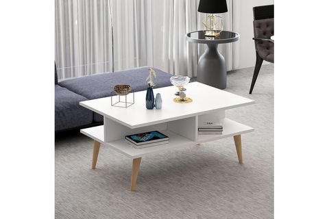 DEKOROSSO POLOO ORTA SEHPA, BEYAZ