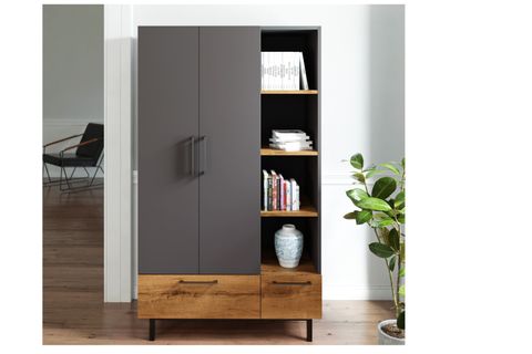 FURMET MODÜLER VOLGA 2 KAPAKLI 2 ÇEKMECELİ GARDIROP
