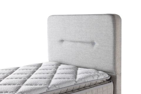 ATİNA BAZA BAŞLIK VE YATAK SETİ, KETEN KREM, 100X200