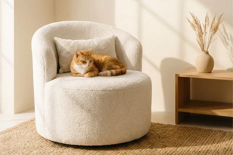 CHERRY TEDDY DÖNER BERJER, BEYAZ