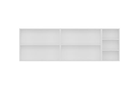 MİNAR 220 CM MUTFAK DOLABI BEYAZ 220-B3-ÜST MODÜL