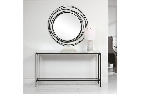 GİZELA METAL DRESUAR, SİYAH