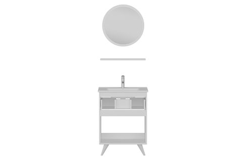 SANYA BANYO DOLABI 65CM AY2K1Ç 1YA1R ETJ BEYAZ