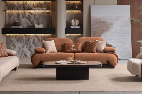 OPAL ÜÇLÜ KOLTUK, KREM