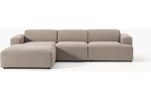 ELSA KETEN KÖŞE KOLTUK, SOL KÖŞE, KAHVERENGİ