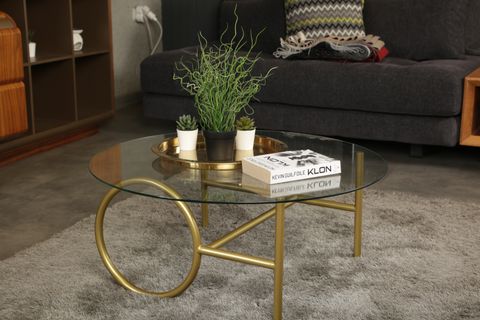 OCIMUM HOME RINGS ORTA SEHPA, GOLD AYAK