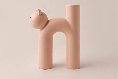 İSKANDİNAV KEDİ VAZO, PEMBE