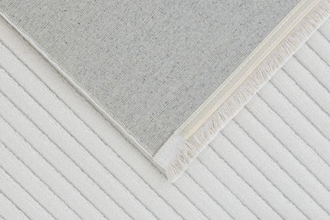 CROSS MAKİNA HALISI, KREM, 120X180, 2