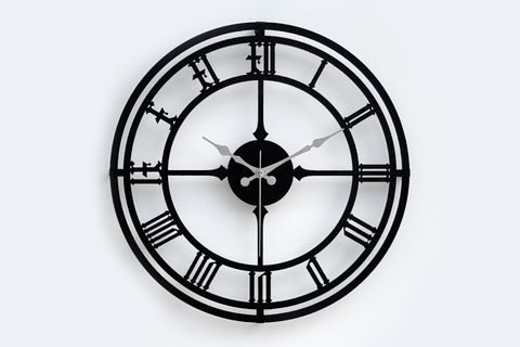METAL DEKORATİF DUVAR SAATİ 5, 41X41