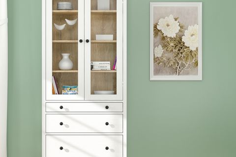 LUMERA İSKANDİNAV KONSOL VİTRİN BÜFE, 2 KAPAKLI