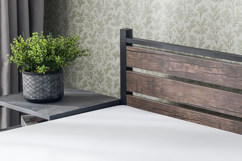 EVGER METAL KARYOLA, K30, SİYAH, 90X200