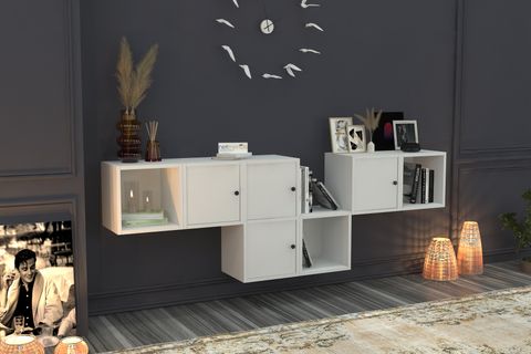 AYDIN KİTAPLIKLI RAF, DVR-1122-Ç