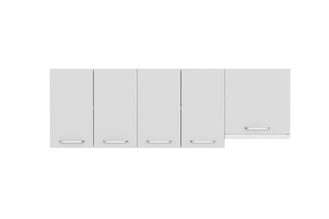 MİNAR 220 CM MUTFAK DOLABI BEYAZ 220-B5-ÜST MODÜL