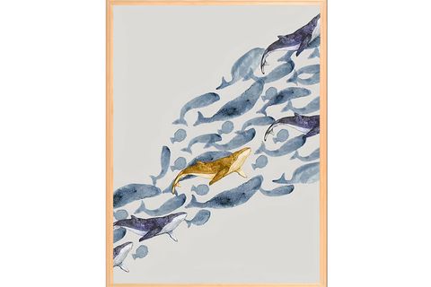 BALİNALAR TABLO SETİ, 50X70