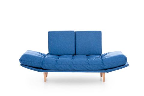 FUTON NİNA İKİLİ KANEPE, MAVİ