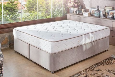 PİGASS ÇİFT KİŞİLİK YATAK, BEYAZ, 150X200