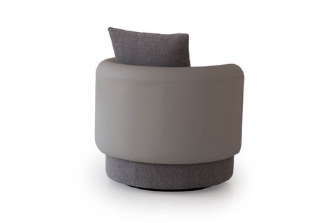 TRENTO YUVARLAK DÖNER BERJER, GRİ