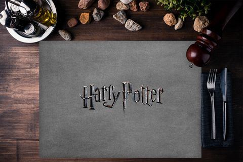ADAWALL HOME BLACK HARRY POTTER DÖRTLÜ AMERİKAN SERVİS SET, 35X50