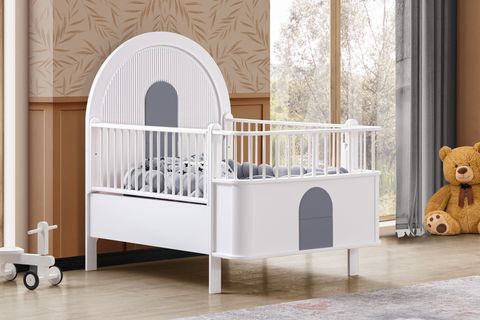 VENÜS BÜYÜYEN BEŞİK 90X130 VENÜS KARYOLA 90X190, GRİ