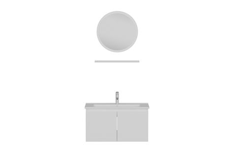 NİKA BANYO DOLABI 100CM AS2K 1YA1R ETJ BEYAZ
