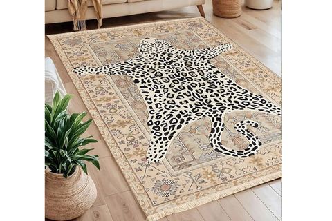 VİNTAGE HALI, KAPLAN POST BASKILI DOKUMA TABAN HALI, 288 YNG, 60X120  CM
