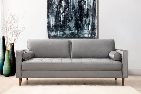 ROME THREE SEATER,STEEL GREY