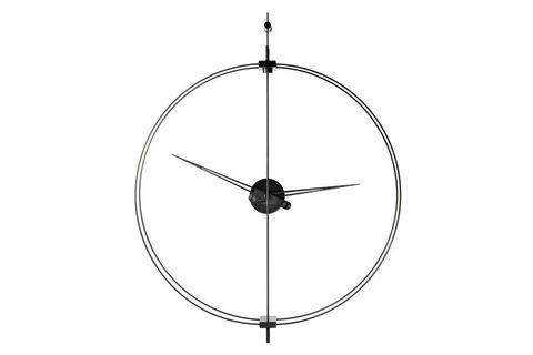 MODERN DEKORATİF DUVAR SAATİ AMETİST SİYAH