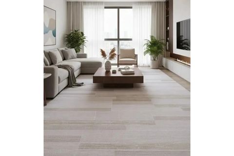 MERİNOS HALI PREMİUM MODERN MAKİNA HALISI, 69800 060 KREM 200X290 CM