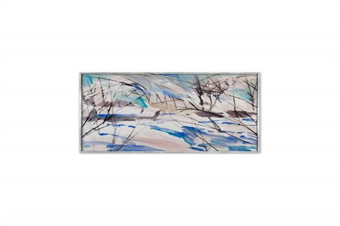 TABLOLIFE A DAY İN ALASKA YAĞLI BOYA DOKULU TABLO, ÇERÇEVESİZ, 60X90