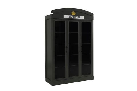 3 Kapaklı Dolap Antrasit