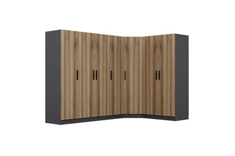 MİNAR KALE GARDIROP 8,  7 KAPAKLI,  DORE