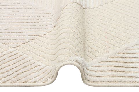 ZENİTH ZNT DESENLİ DOKUMA HALI CREAM 02 DYED, 80X150