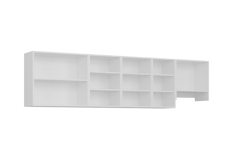 MİNAR 280 CM MUTFAK DOLABI BEYAZ 280-B8-ÜST MODÜL