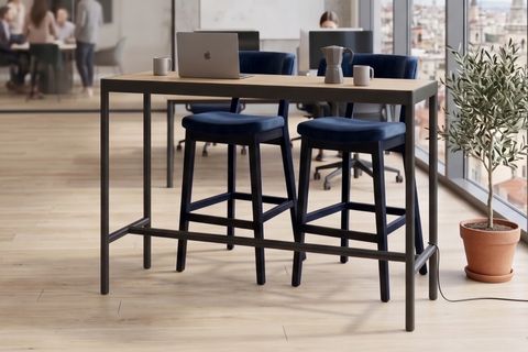 OFİSİMİ LİSA BAR MASASI, MEŞE, 180 CM