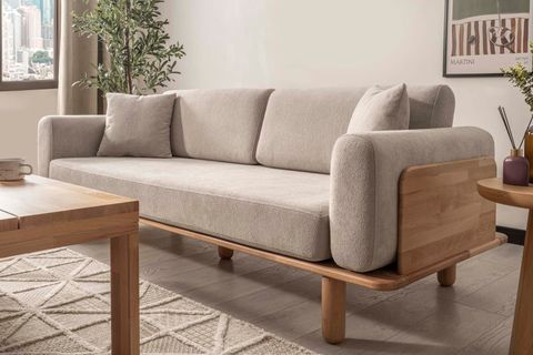 DİVA İSKANDİNAV ÜÇLÜ NATURAL AYAK, GRİ