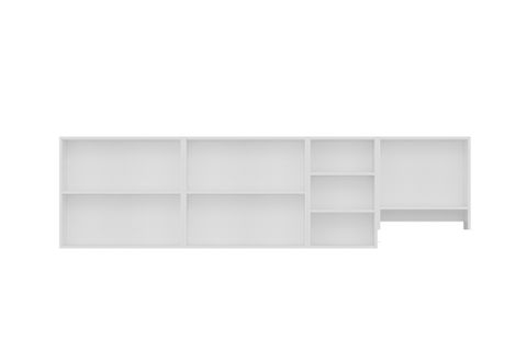 MİNAR 265 CM MUTFAK DOLABI BEYAZ 265-B5-ÜST MODÜL