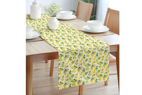 LEMON PAMUKLU MASA RUNNER, 0090 50X150