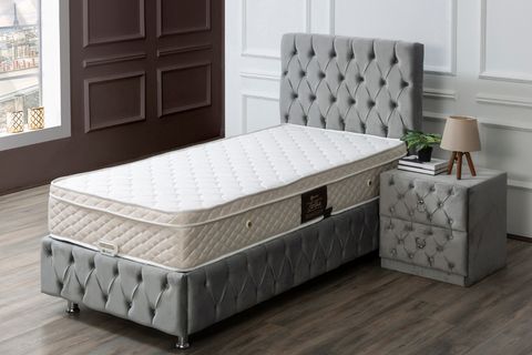 PIRLANTA BAZA BAŞLIK SETİ, GRİ, 100X200