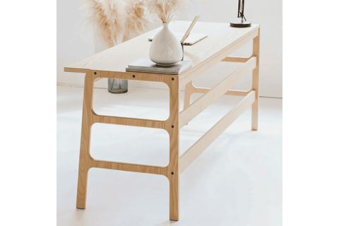 WOODESK RUSTİCO AHŞAP ÇALIŞMA MASASI, NATURAL RENK